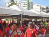 Manifestantes contrários ao impeachment