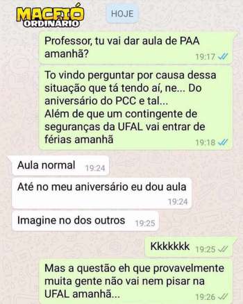 Páginas de humor também fizeram a festa