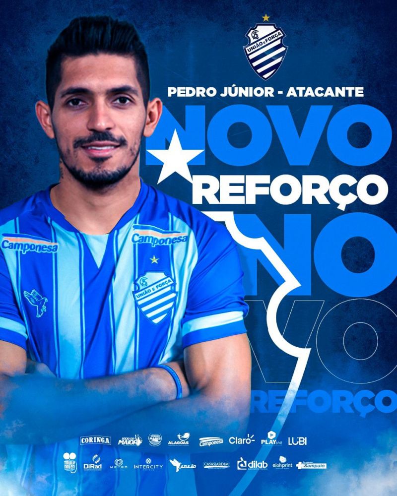 Atacante Pedro J Nior Anunciado Como Refor O Do Azul O Alagoas