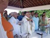 O bispo de Palmeira dos Índios, Dom Fernando Iório foi o celebrante da missa