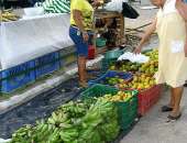 Feira comercializa produtos de assentamentos e acampamentos do MLST