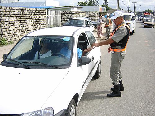 Fiscalização da Polícia Rodoviária Estadual