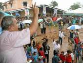 Vice-prefeito José Valmiro recebeu a caravana de Teotonio em Poço das Trincheiras