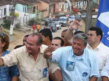 Teotonio e Renan percorreram os municípios do Vale do Paraíba