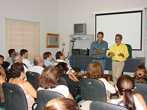 Novo diretor se reuniu hoje com todos os funcionários do IMA