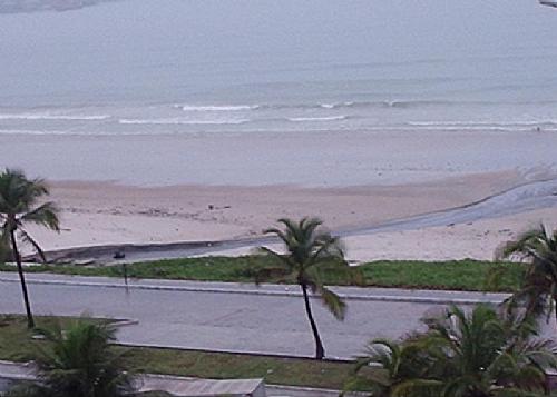 Praia da Avenida foi considerada imprópria para o banho