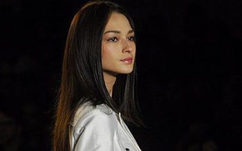 Com traços orientais, Bruna Tenório foi destaque na Fashion Week