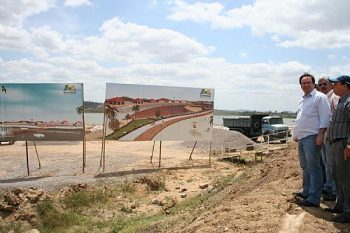 Visita das obras da escola José Ursulino