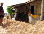 Lama ameaçou invadir residências na Grota do Arroz