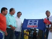 Josias Albuquerque, Renan, Luciano e Teotonio inauguram acesso da vila Bananeiras