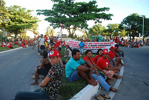 Trabalhadores rurais voltam a ocupar Porto de Maceió