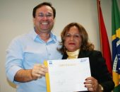 Prefeito Luciano Barbosa participa da entrega de certificado dos cursos