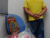 PF apresenta droga e acusado de tráfico de drogas em Alagoas