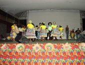 Grupo do Coco de Roda da Melhor Idade se apresentou na feira