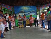 A quadrilha matuta animou a festa dos participantes do Forró Beleza