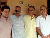 Wladimir Wanderley, Roberto Wanderley, senador Renan e José Wanderley Neto