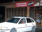 Empresário foi morto dentro do carro na porta da churrascaria