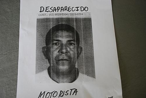 José Araújo da Silva está desaparecido há mais de 24 horas