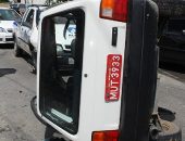 Fiat Uno tombou após ser atingido pela colisão