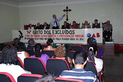 Abertura do Grito dos Excluídos é marcada com debates sobre direitos humanos