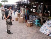 Policiais militares durante a Operação Capitão Gancho