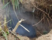 Parte do túnel teria cedido com o peso do trator que fazia terraplanagem