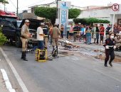 Bombeiros e Samu realizam os atendimentos