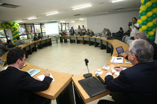 Governador participou de reunião com Bird