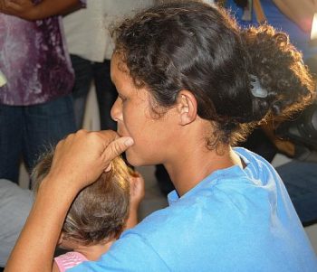 Silvânia negou que tenha abandonado a filha