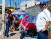 Sonho: Luiz Oliveira Barbosa chegou ao local de inscrição dois dias antes da abertura