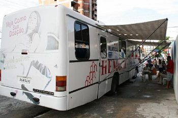 Hemoal realiza coleta itinerante