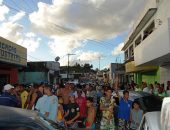 Avenida ficou congestionada