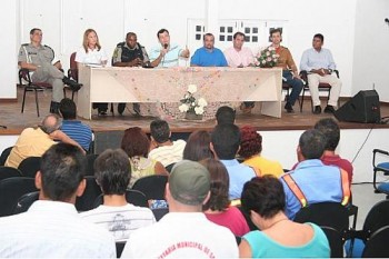 Prefeitura, representantes da Segurança e MP participaram de audiência