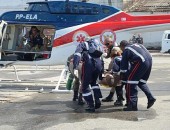 Socorro aéreo do Corpo de Bombeiros