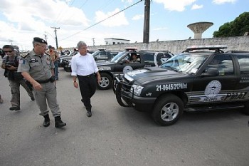 Governador entregou novas viaturas para as polícias