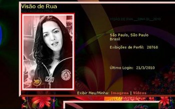 Perfil da rapper Dina Di