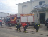 Bombeiros foram acionados para conter incêndio