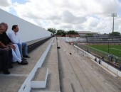 Luciano Barbosa e Josenildo de Sousa visitaram obras do municipal