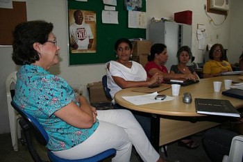 Reunião entre secretária Solage Jurema e representantes de Canapi