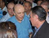 Pefeito Cícero Almeida (PP) com o presidenciável José Serra