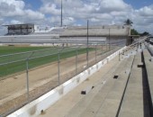 Obras estão em ritmo acelerado para garantir estádio na Série B