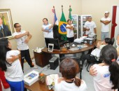 Prefeito Luciano Barbosa também participa da competição