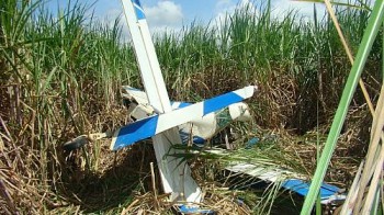 Avião agrícola caiu após choque; piloto morreu