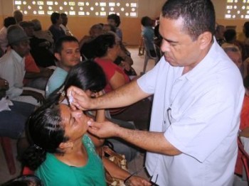 Campanha de glaucoma em Arapiraca