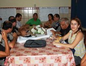 Reunião entre polícia e diretores da escola