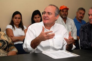 Renan fez o anuncio da liberação dos recursos ao participar de solenidade em Arapiraca