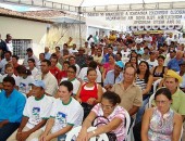 Lançamento do projeto foi prestigiado por dezenas de agricultores