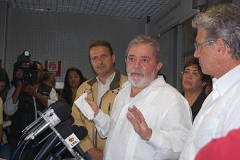 Ministros, presidente e governadores participaram da coletiva