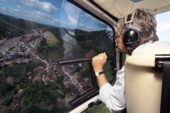 Governador Teotonio Vilela Filho sobrevoou várias cidades do interior do Estado