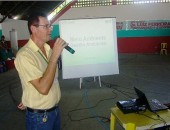 Biólogo da Usina Triunfo ministrou palestra sobre Gestão Ambiental